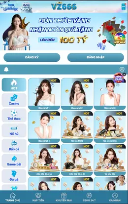 VZ666 cung cấp TẢI APP ứng dụng
